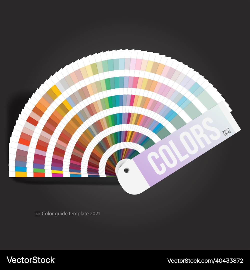 Rgb colors template guide for graphic and web Rgb colors template guide for graphic and web vector image