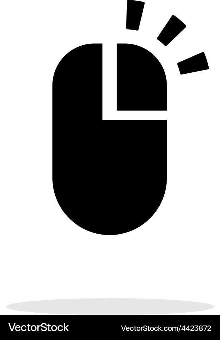 Right Click Mouse Icon Vector Image