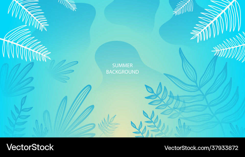 Sommer-Verkauf Banner mit abstrakten Blumen Sommer-Verkauf Banner mit abstrakten Blumen vektorbild