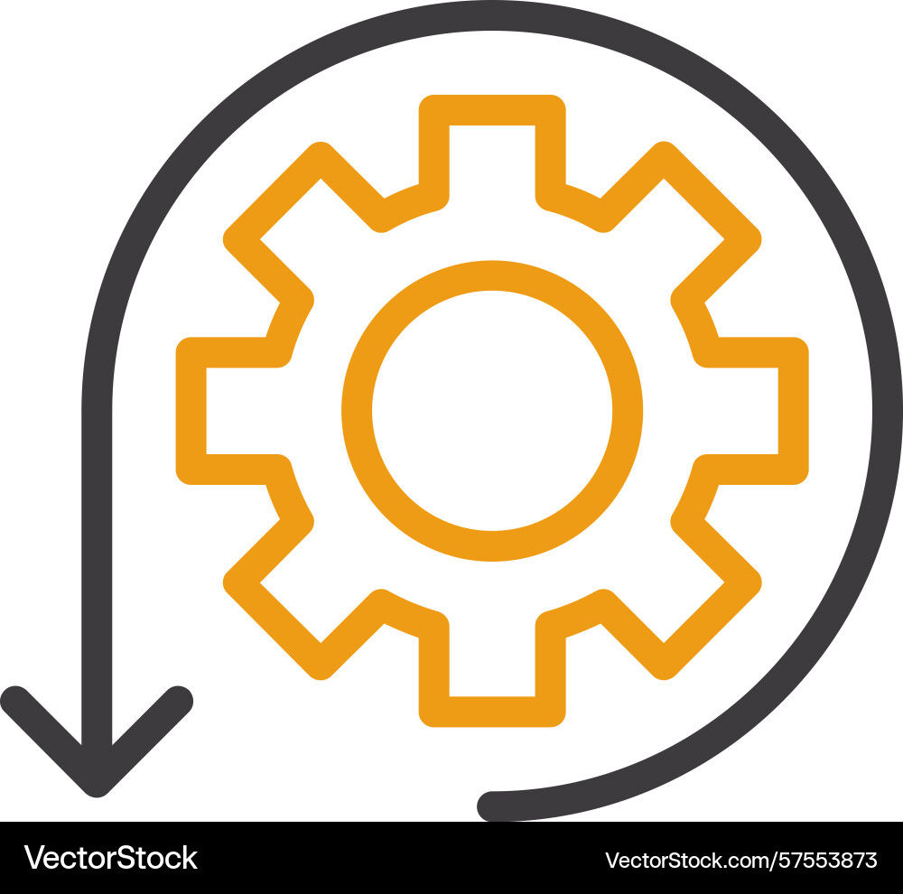 Agile two color icon Vector Image