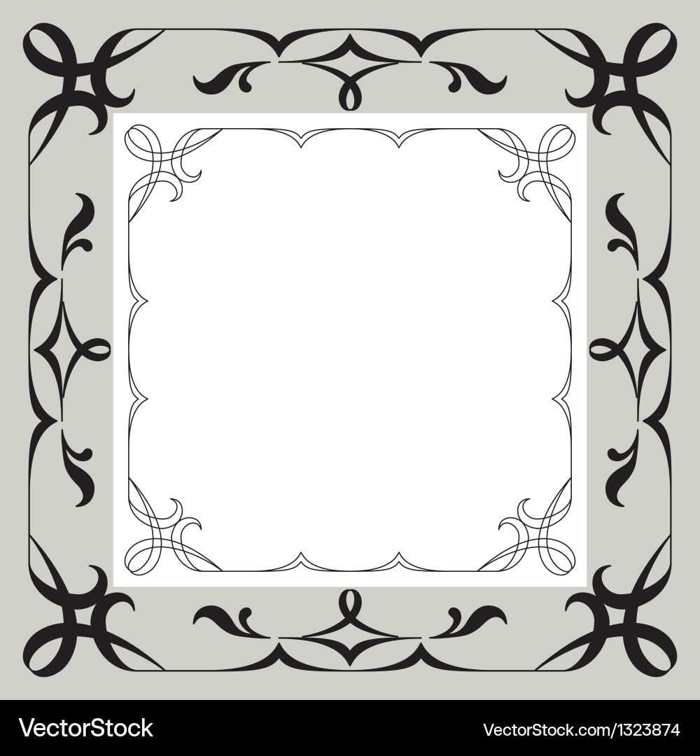 Abstract background frame vector image