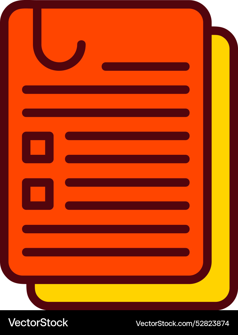 Assignment icon design Vector Image