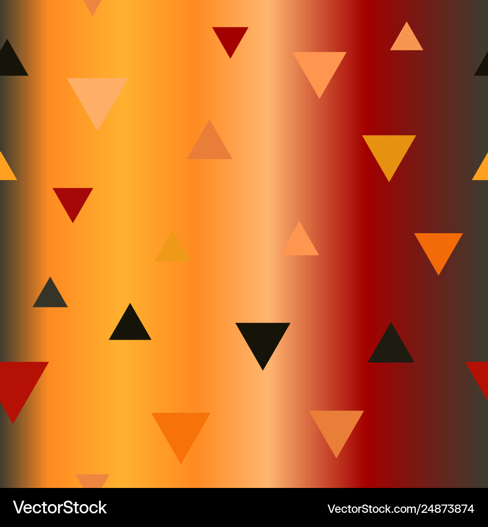 Gradient triangle pattern seamless Gradient triangle pattern seamless vector image