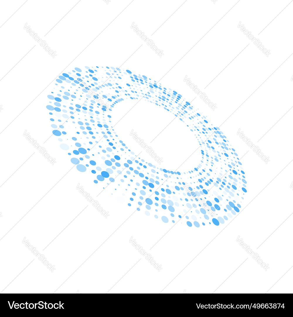 Halftone science background digital data Halftone science background digital data Vector Image