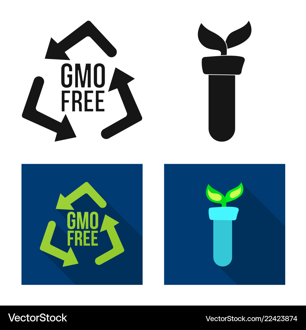 Isolated object of and sign set s vector image