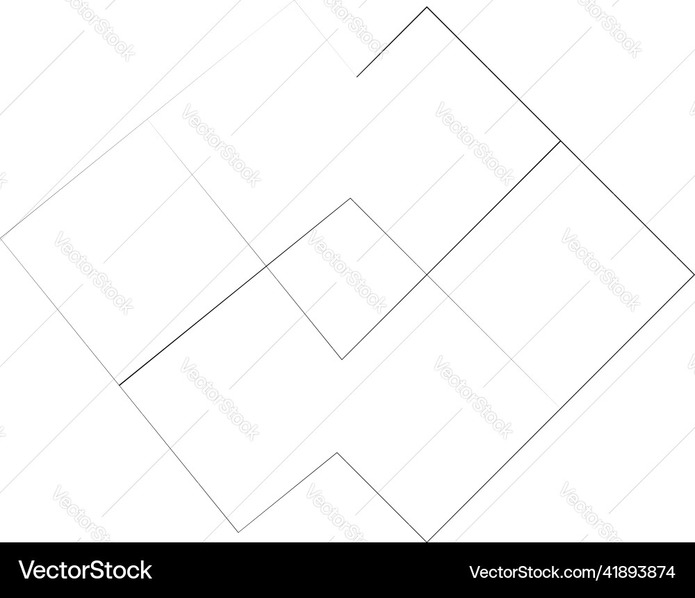 Mirrored tweaked irregular grid mesh grating Mirrored tweaked irregular grid mesh grating vector image