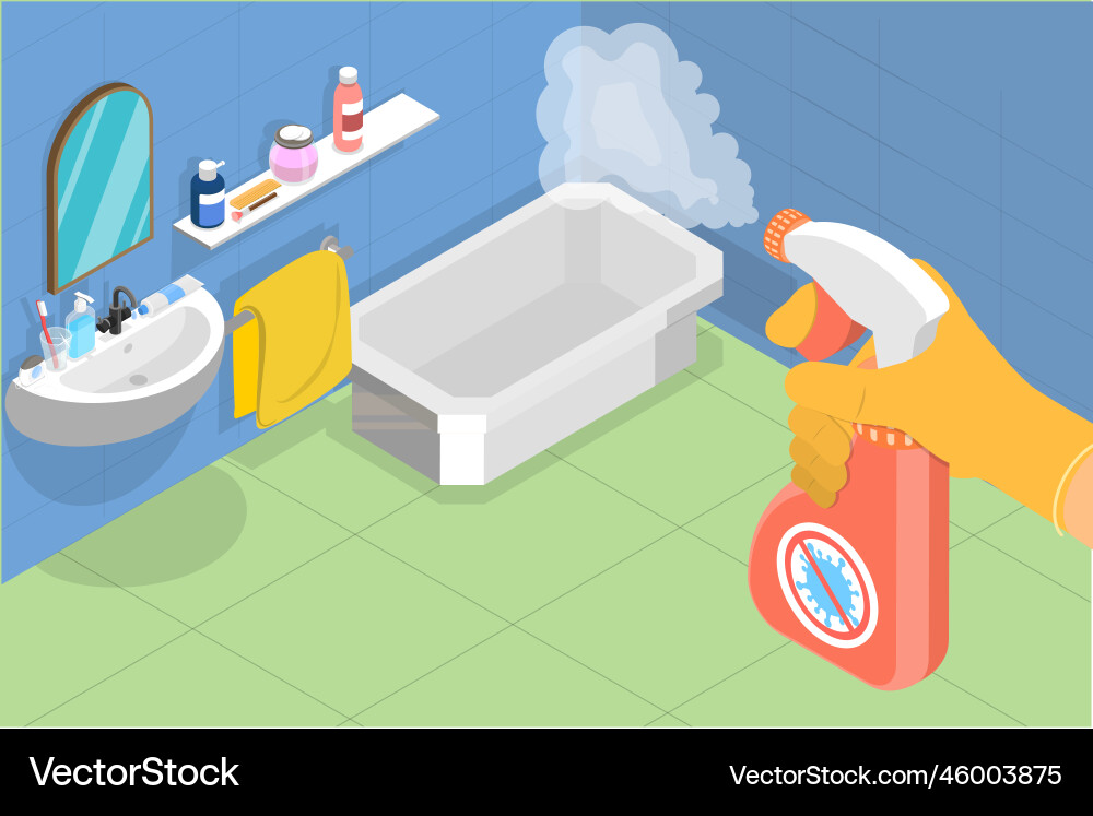 3d isometric flat conceptual Royalty Free Vector Image