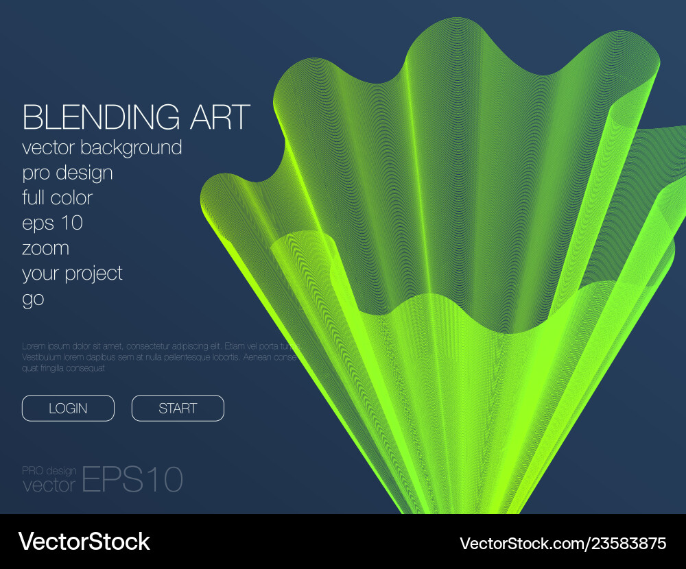 Abstract blend background template for web site Abstract blend background template for web site Vector Image
