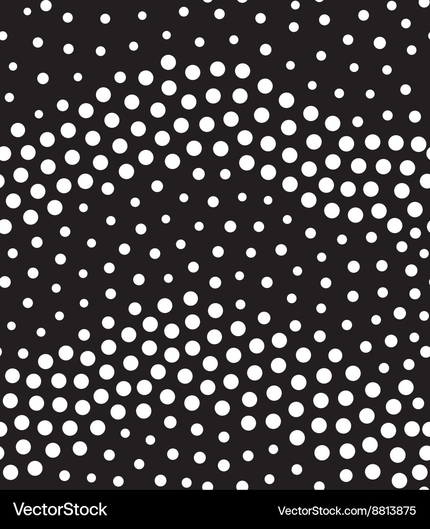 Abstract Geometric Point Pattern Vector Image