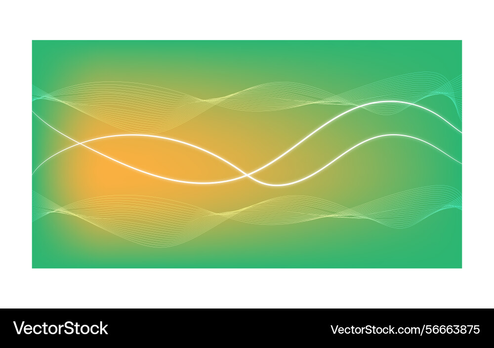 Abstract wave design with gradient colors Abstract wave design with gradient colors vector image