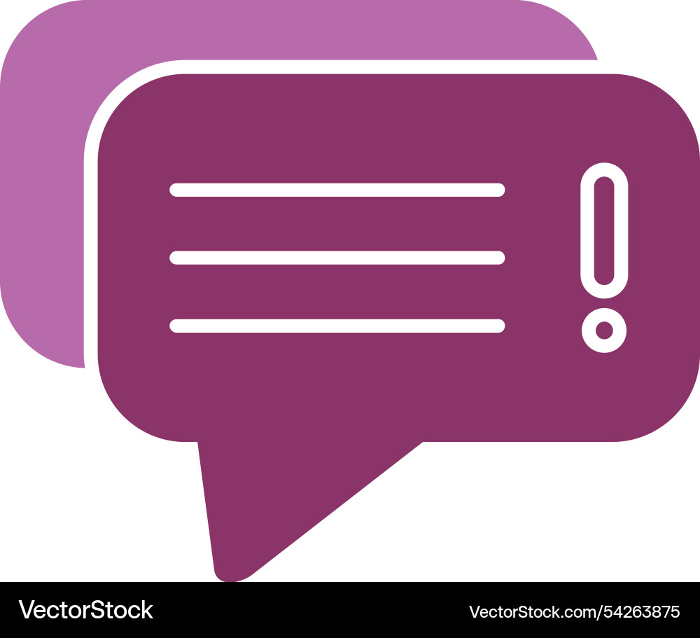 Error message Vector Image