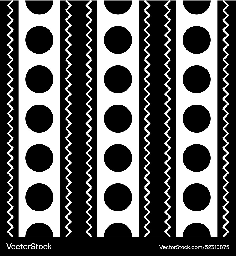 Geometric seamless pattern image vector image