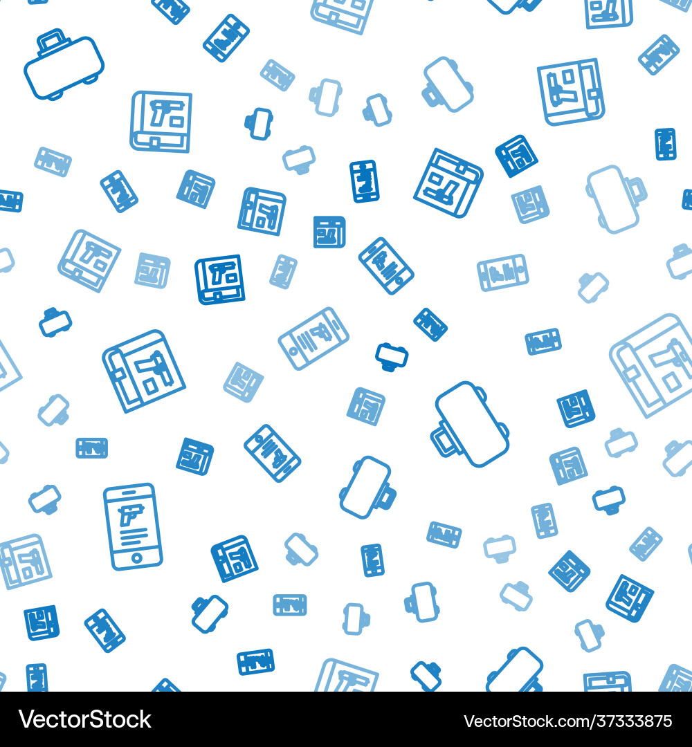 Set line shop weapon in mobile app case Set line shop weapon in mobile app case Vector Image