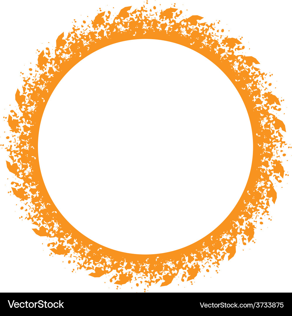 Sun and halftone design element vector image