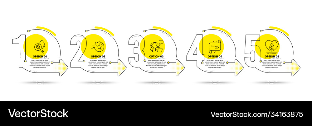 Water analysis local grown and timer icons set Water analysis local grown and timer icons set vector image