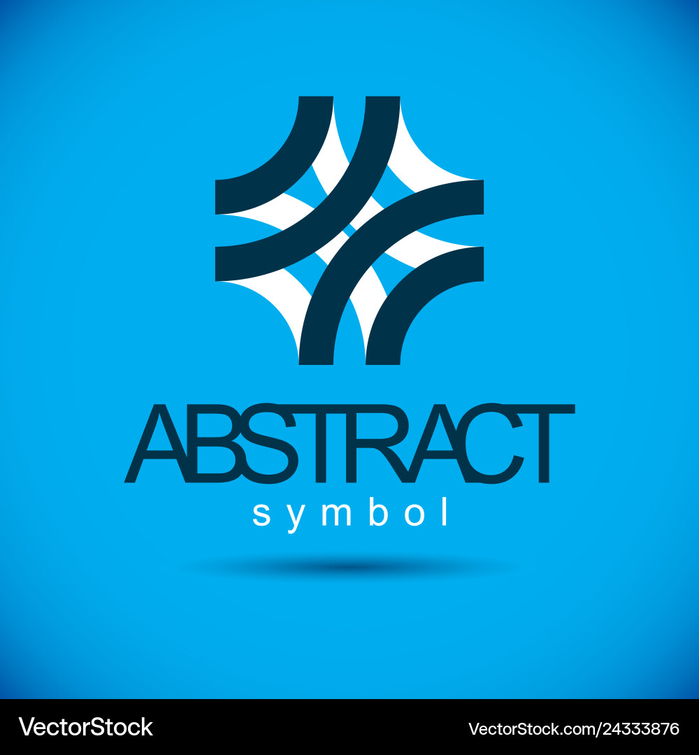 Abstract geometric shape best for use Abstract geometric shape best for use Vector Image