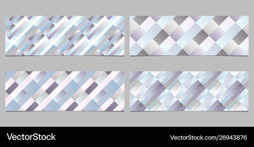 Abstract gradient stripe pattern banner template Abstract gradient stripe pattern banner template vector image