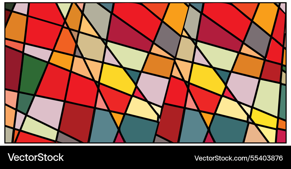 Colorful abstract pattern with symmetrical shapes Colorful abstract pattern with symmetrical shapes Vector Image