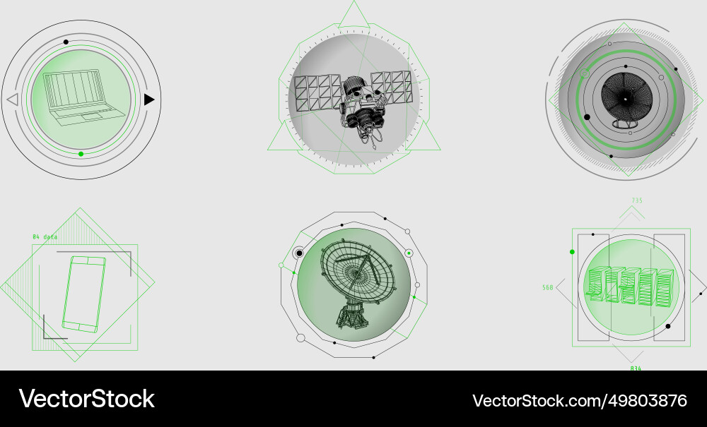 Design elements for infographic of data Design elements for infographic of data vector image