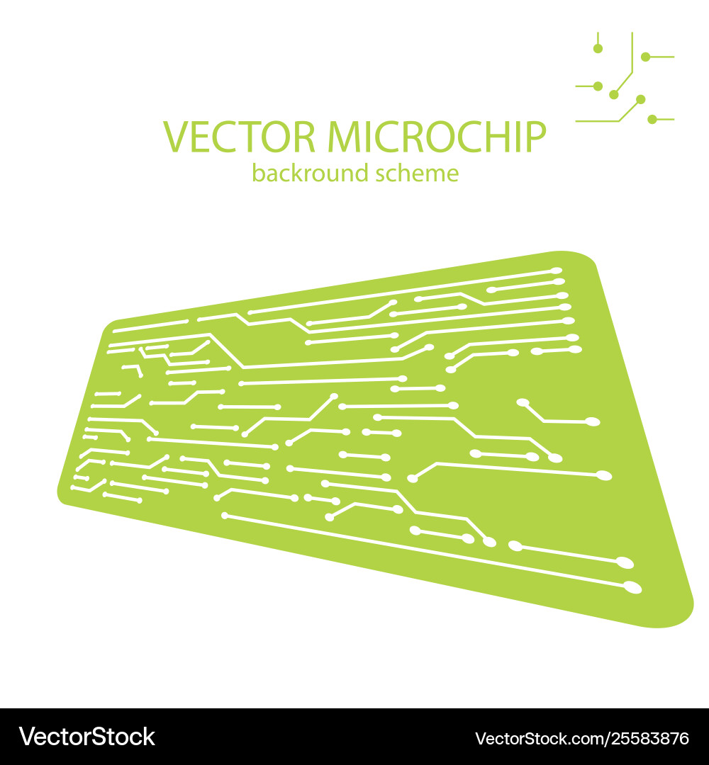 Microchip background Microchip background vector image