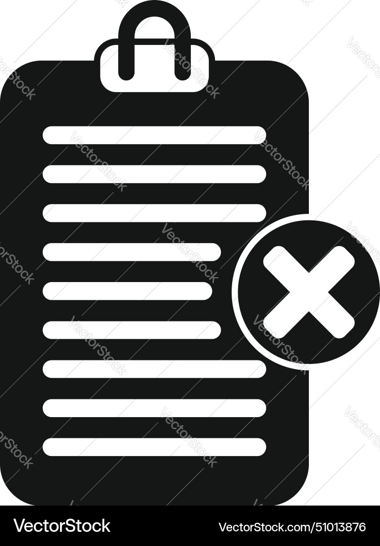 Paper file review icon simple disclaimer Paper file review icon simple disclaimer vector image