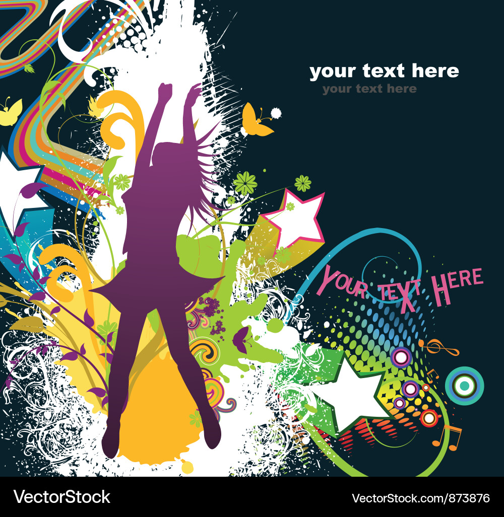 Popart background Vector Image