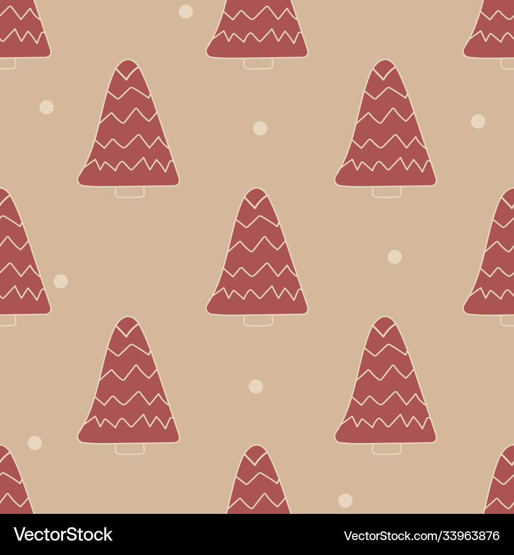 Seamless pattern with abstract mushrooms Seamless pattern with abstract mushrooms vector image