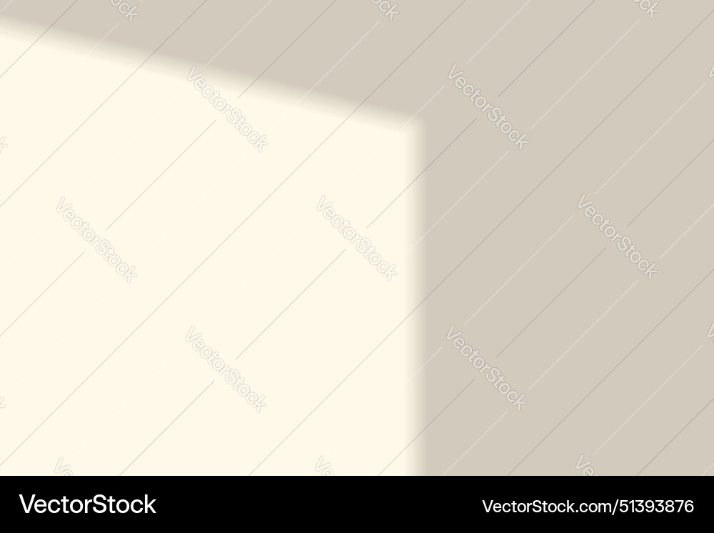 Shadow overlay effect soft realistic Shadow overlay effect soft realistic vector image
