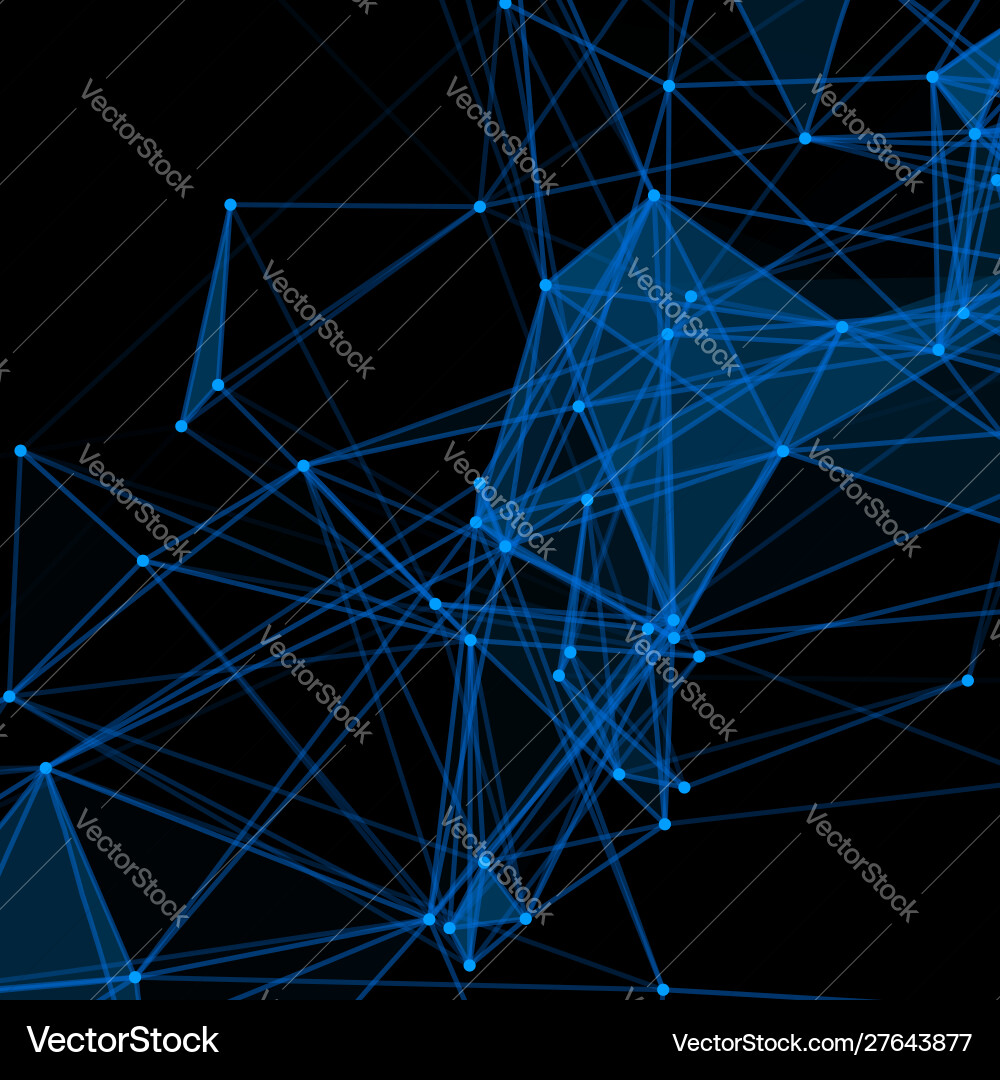 Abstract background with dotted grid Vector Image