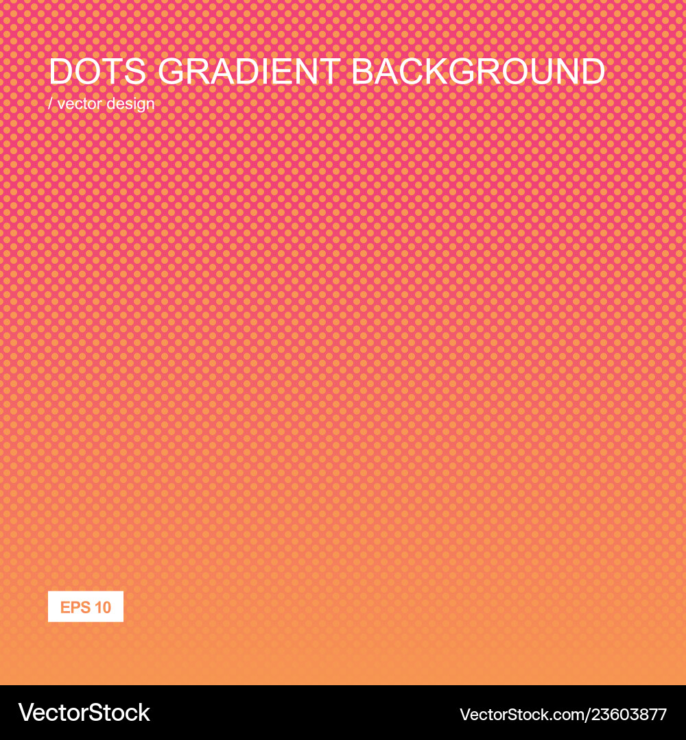 Color gradient halftone background dots texture Color gradient halftone background dots texture vector image