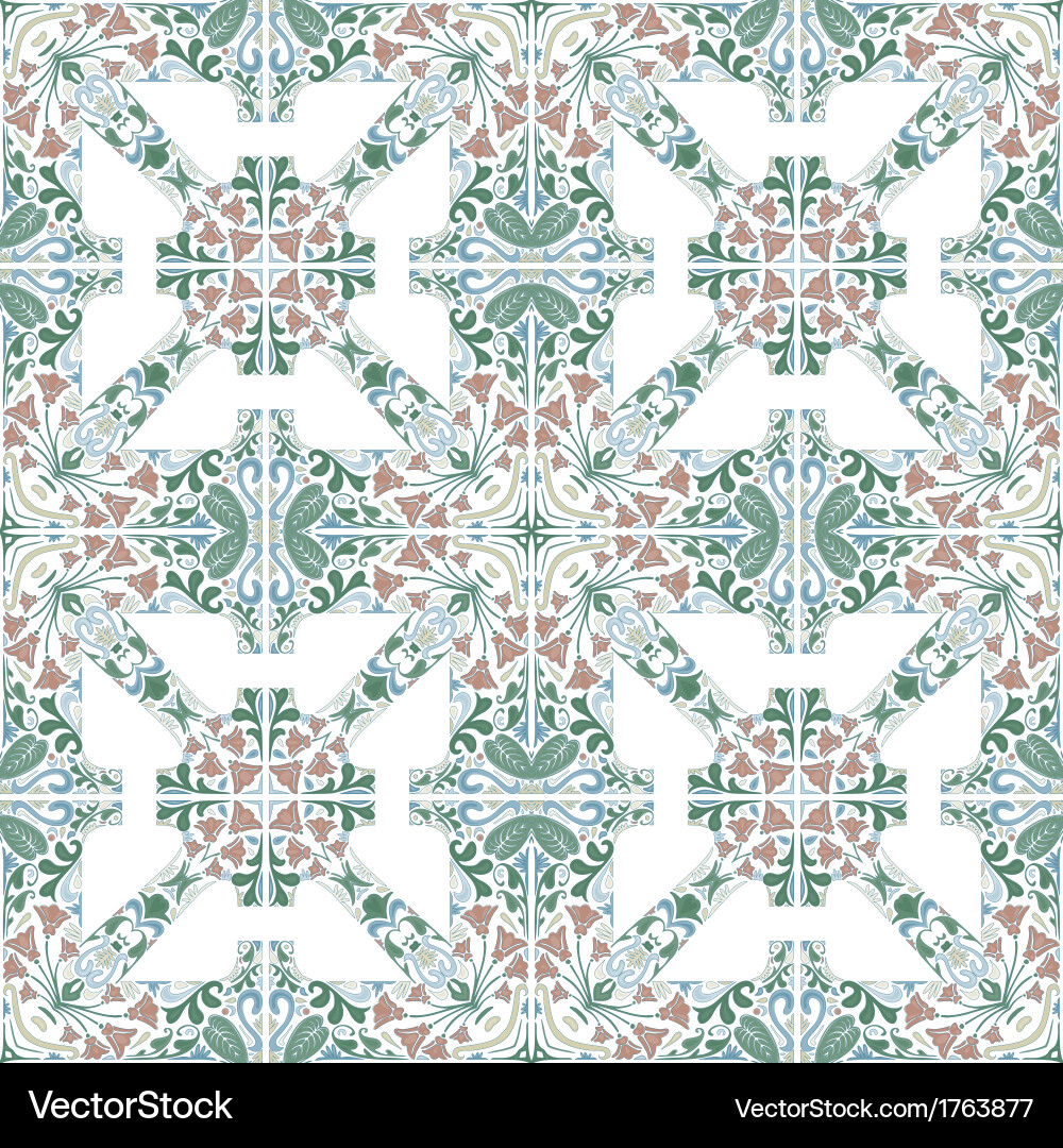 Seamless pattern vector image
