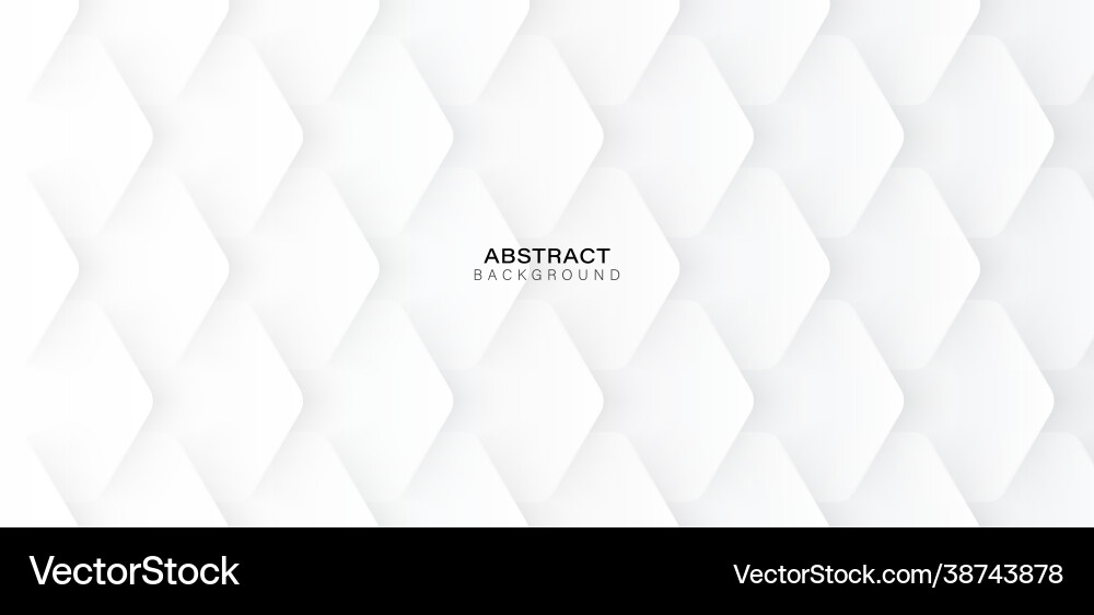 Abstract Hexagon Pattern Background vector image