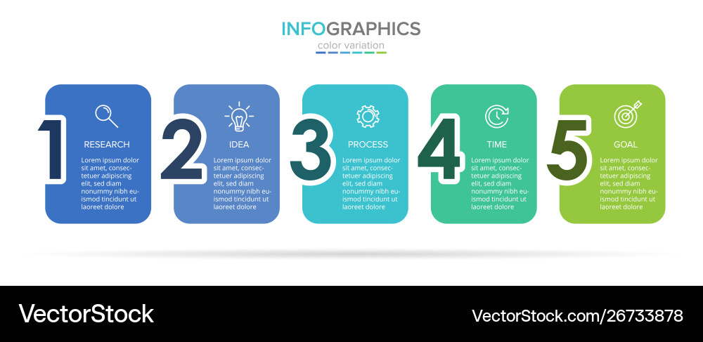 Infografische Etikettenvorlage mit Icons 5 Infografische Etikettenvorlage mit Icons 5 vektorbild