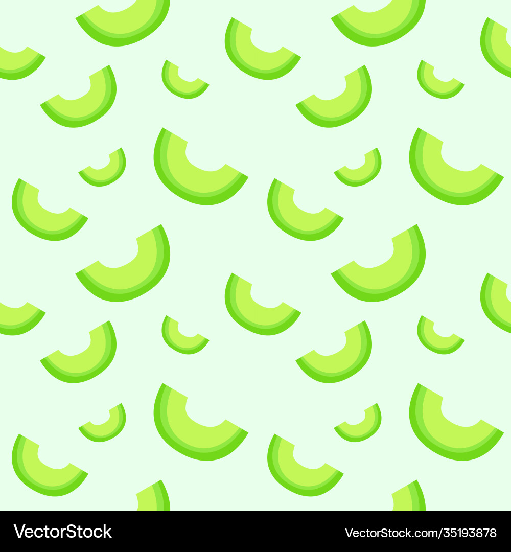 Melon pattern fruits wallpaper printing Melon pattern fruits wallpaper printing vector image