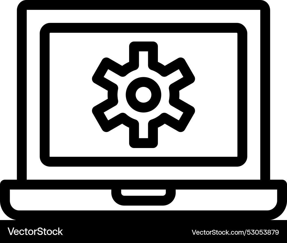 Configuration icon design Vector Image