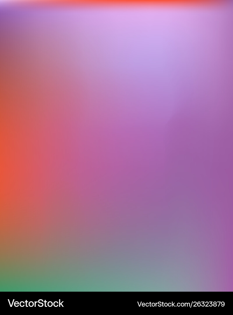 Gradient mesh painted in different colors vector image