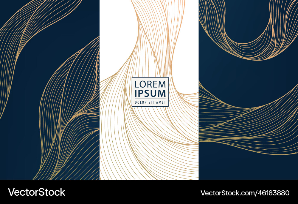 Set of collection design elements labels Set of collection design elements labels vector image
