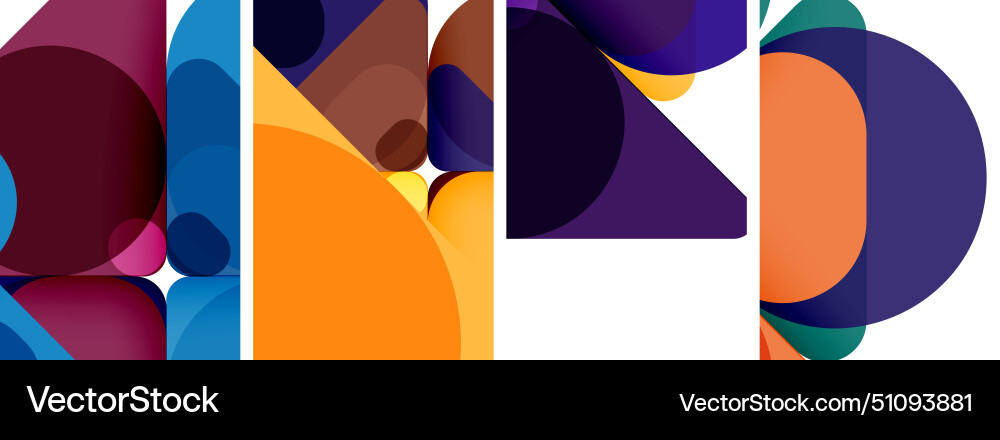 A pattern of colorful circles stacked in tints A pattern of colorful circles stacked in tints Vector Image