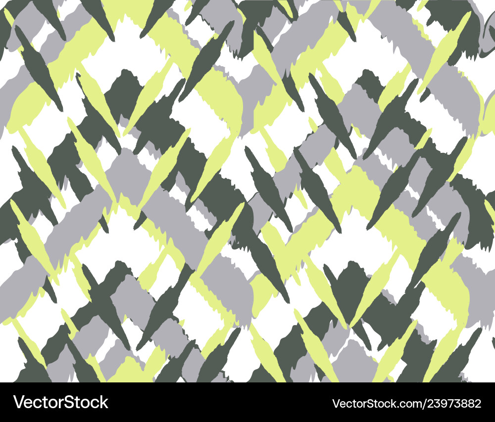 Abstract ethnic pattern background uneven shapes Vector Image