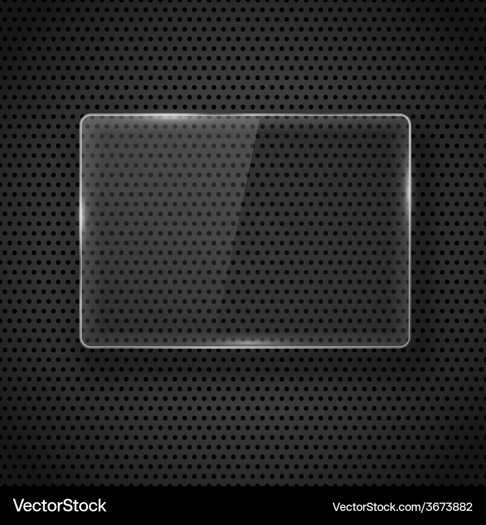 Glass framework vector image