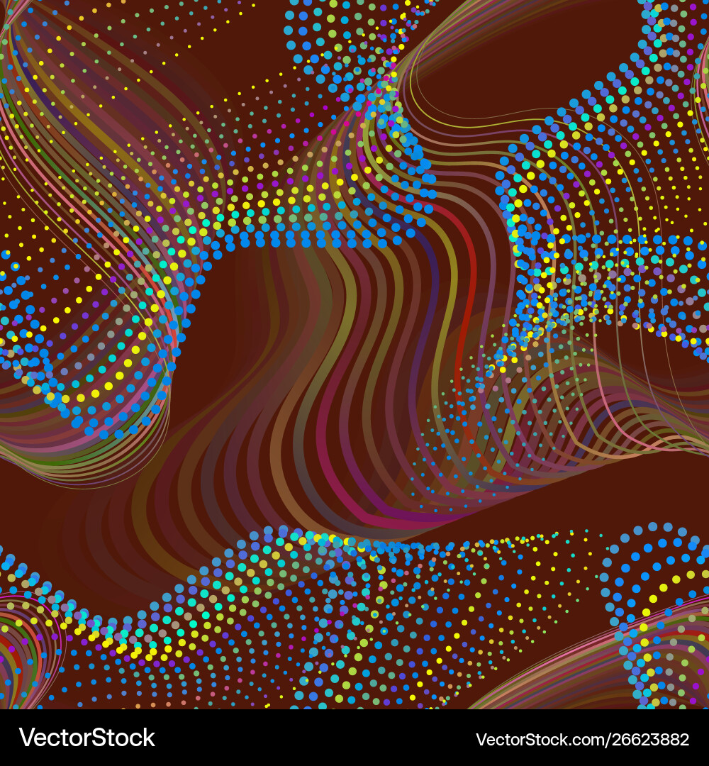Urban seamless pattern iridescent array Urban seamless pattern iridescent array vector image