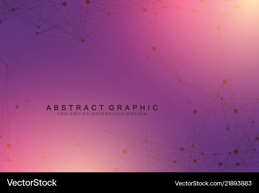 Big data visualization artificial intelligence Big data visualization artificial intelligence vector image
