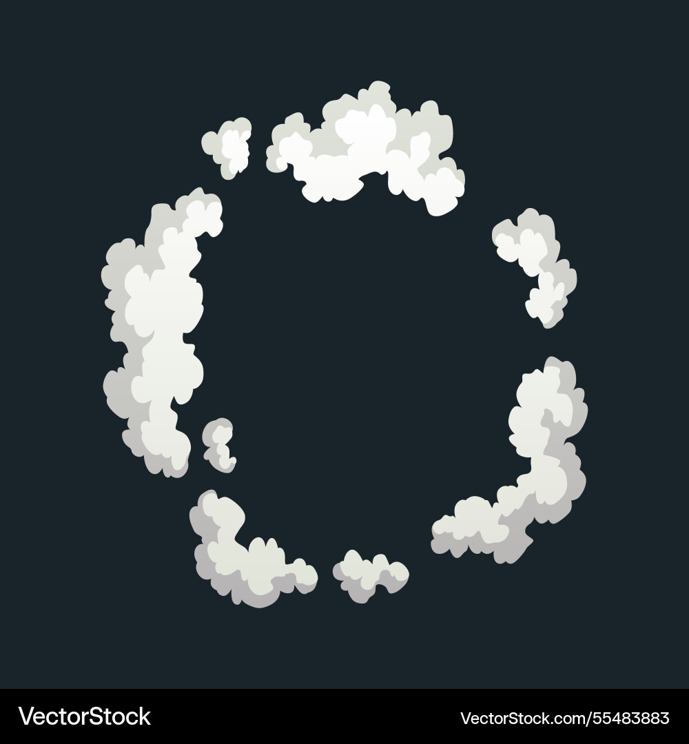 Explosion animation for game Explosion animation for game vector image