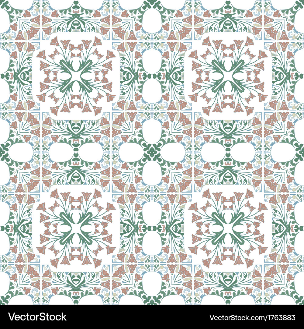 Seamless pattern vector image