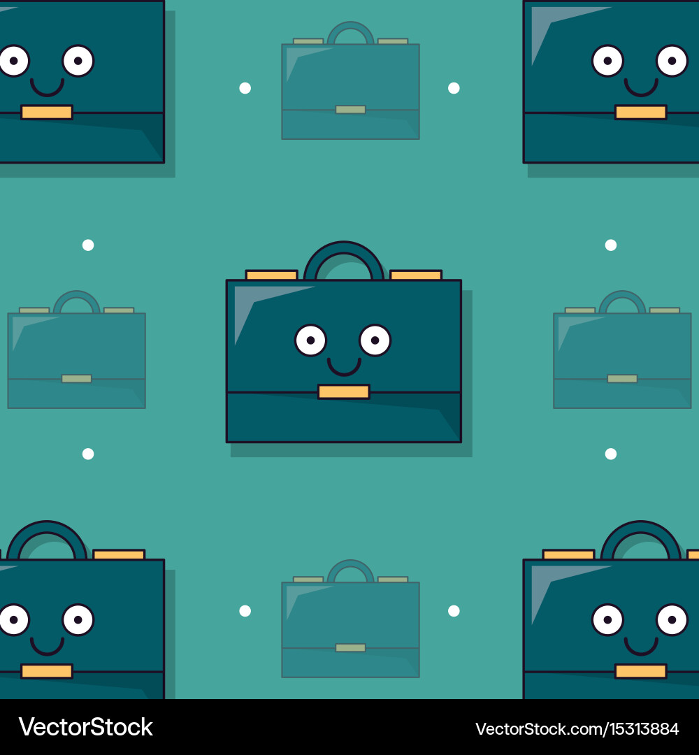 Colorful background with pattern of animated Vector Image