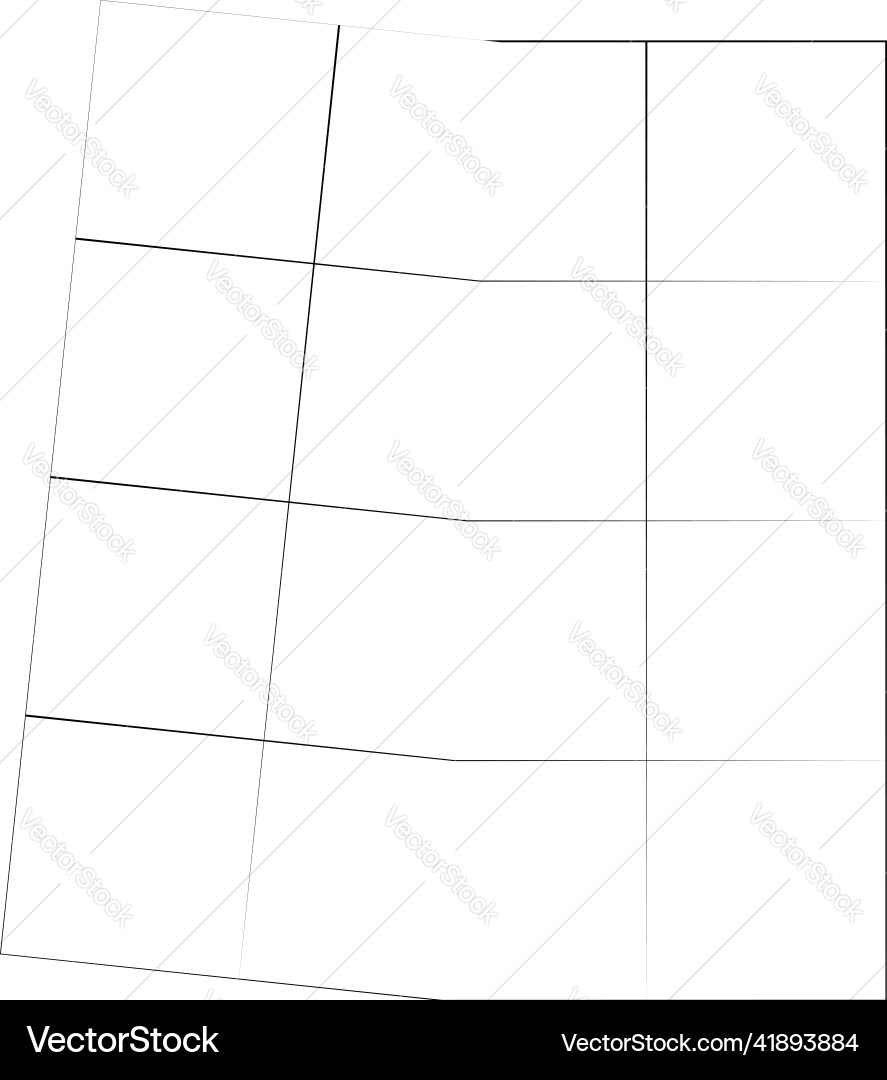 Mirrored tweaked irregular grid mesh grating Mirrored tweaked irregular grid mesh grating vector image