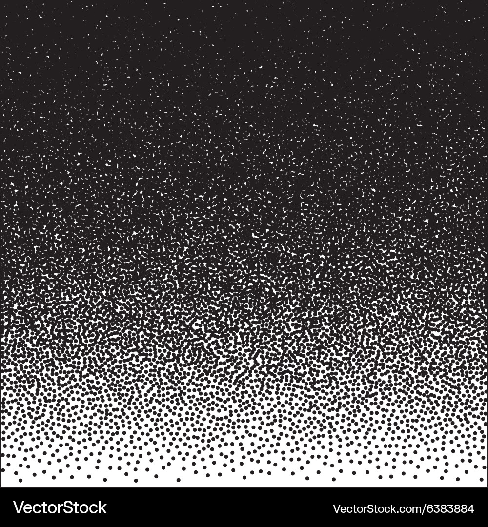 Monochrome Halftone Gradient Royalty Free Vector Image