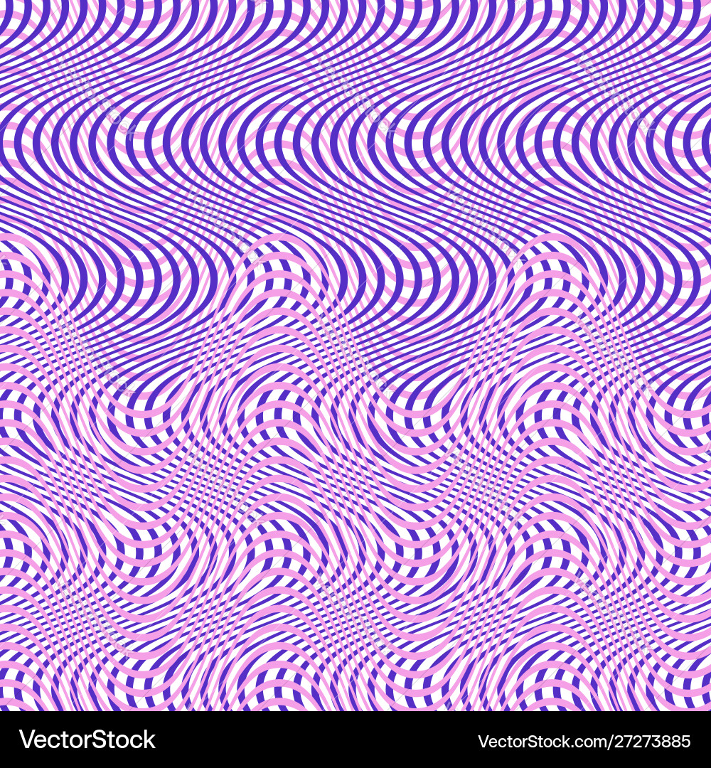 Intersected interweaved irregular lines stripes Vector Image
