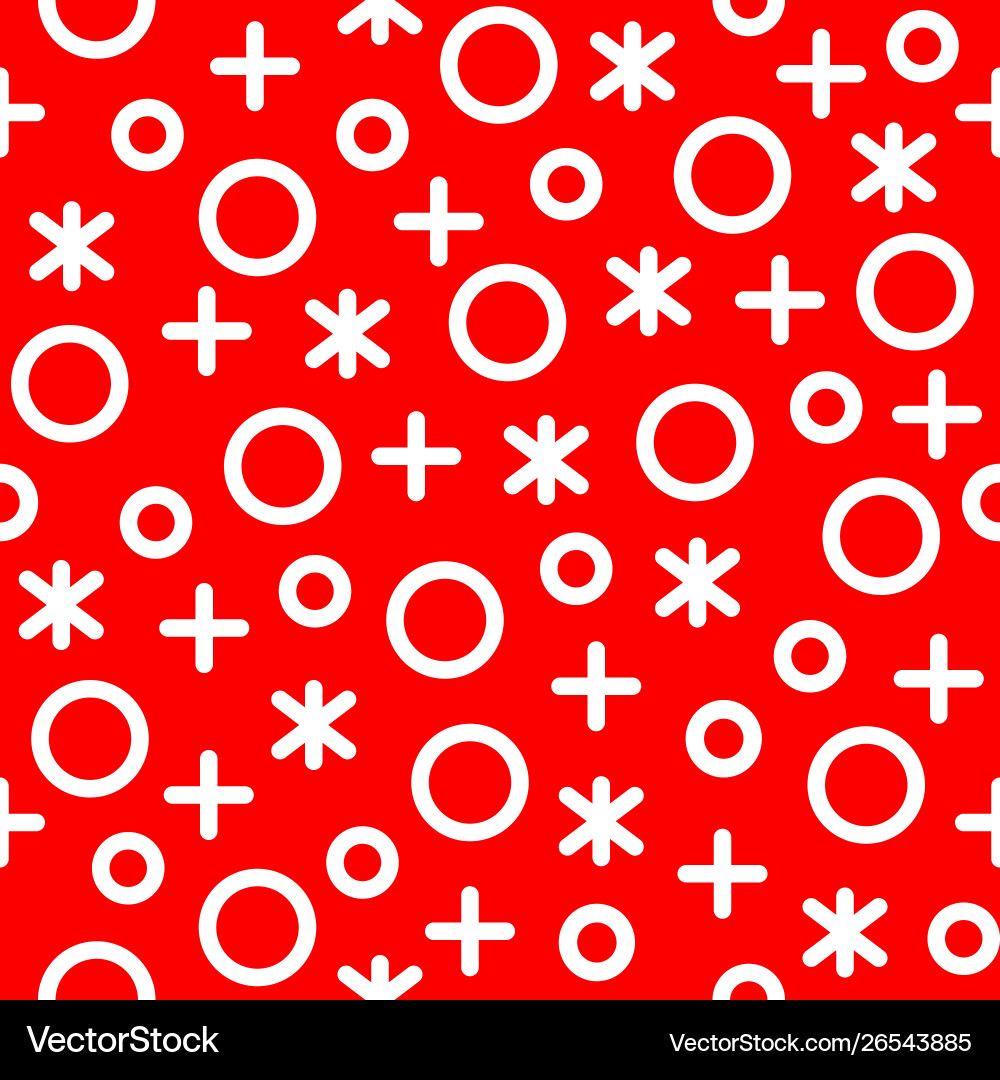 Memphis seamless pattern geometric design for use vector image