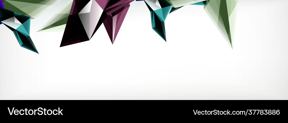 3d triangles and pyramids abstract 3d triangles and pyramids abstract Vector Image